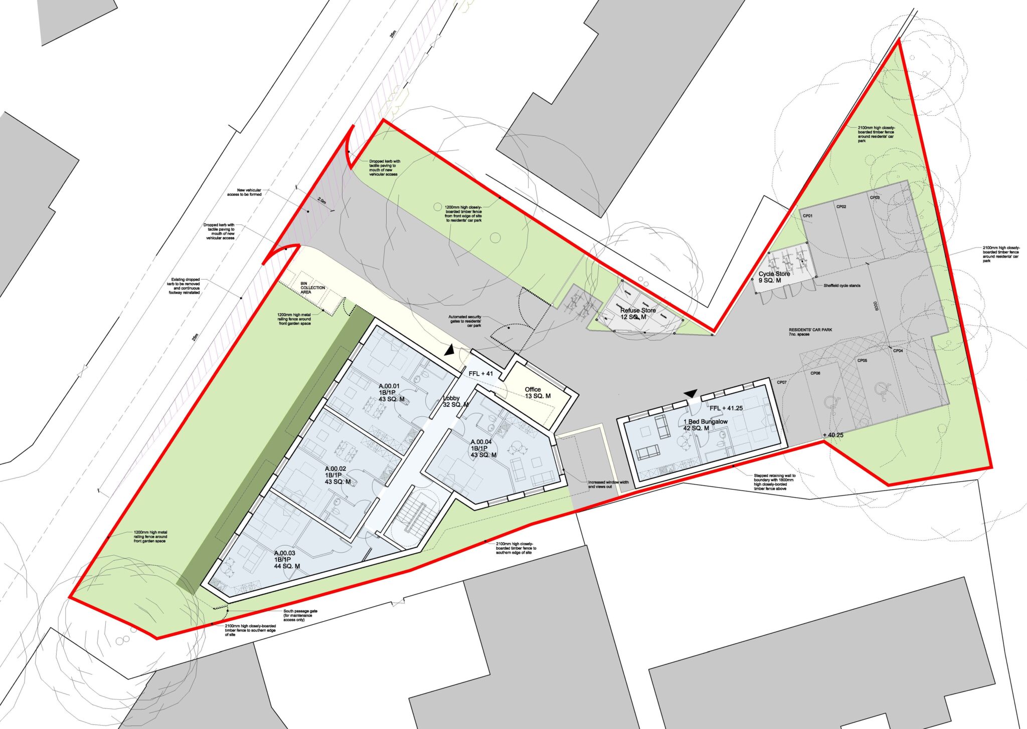 Planning permission secured for a residential development on Hebden ...